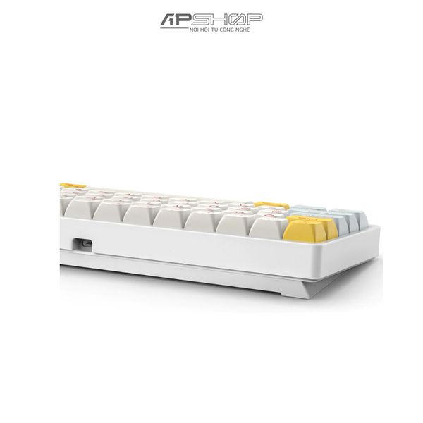 Bàn phím Custom CIDOO ABM641 RGB | Vàng | Aluminum CNC | HotSwap | 2 Mod | Chính hãng