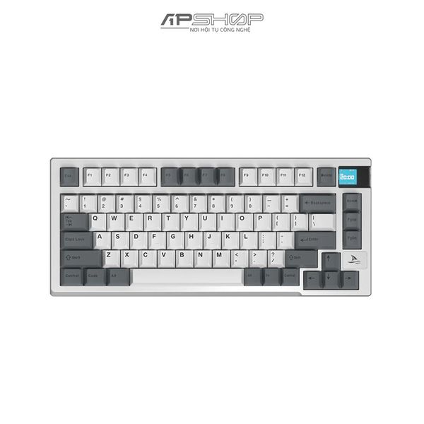 Bàn phím Darmoshark K8 White Grey RGB | Hotswap | 3 Mod | Chính hãng