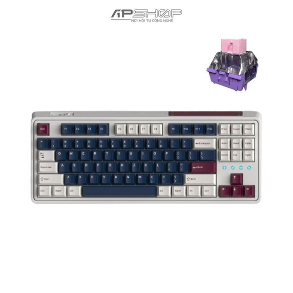 Bàn phím FL Esport CMK87 CPM Metal Heart RGB 3 Mod | Chính hãng