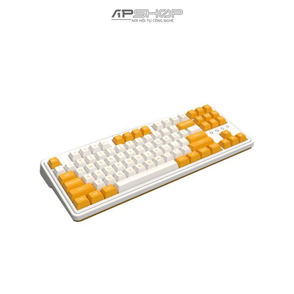 Bàn phím FL Esport CMK87 SAM Yellow & White RGB 3 Mod