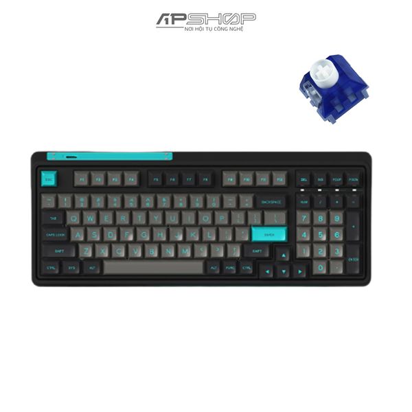 Bàn phím FL Esport CMK98SA Graphite Green RGB | Chính hãng