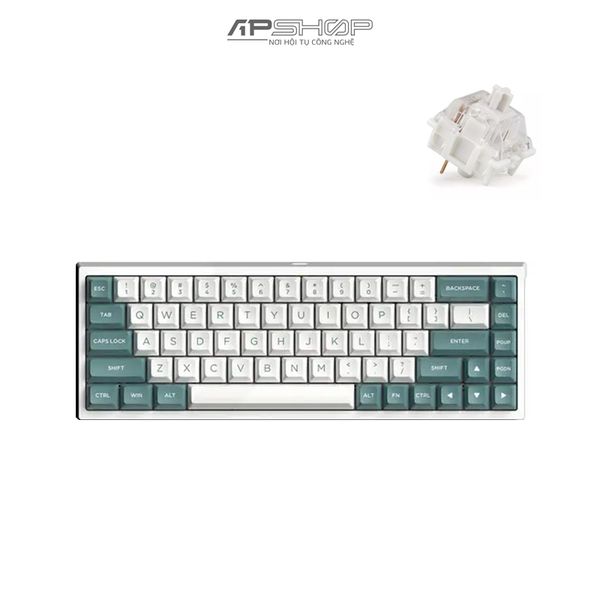 Bàn phím FL Esport FL680SAM Aqua Green 3 Mod | Chính hãng