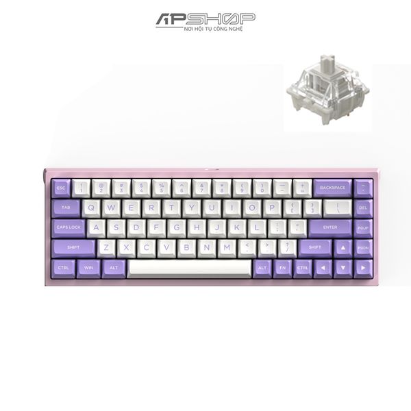 Bàn phím FL Esport FL680SAM Purple 3 Mod | Chính hãng