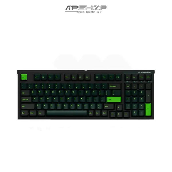 Bàn phím FL Esport FL980CP Sound Wave Green | Chính hãng