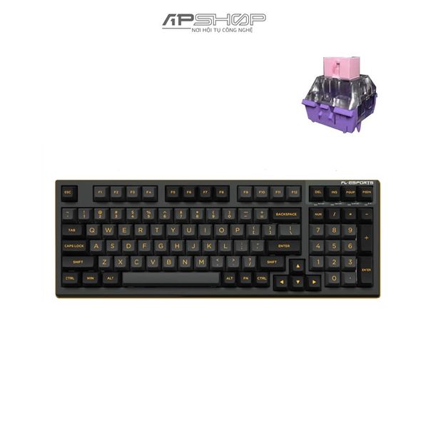 Bàn phím FL Esport FL980SAM Polar Night FSA Keycap 3 Mod | Chính hãng