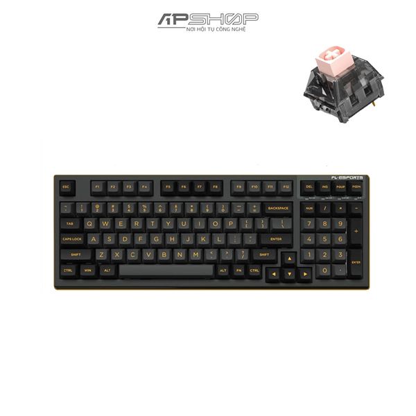 Bàn phím FL Esport FL980SAM Polar Night FSA Keycap 3 Mod | Chính hãng