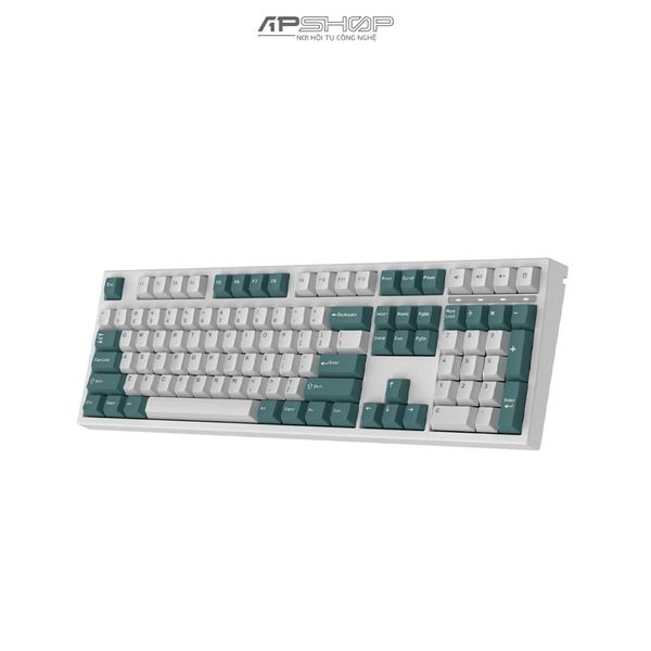 Bàn phím FL Esport GP108CP Aqua Green RGB Hotswap | Chính hãng