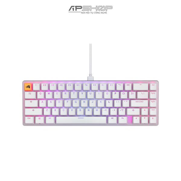 Bàn phím Glorious GMMK 2 RGB Mini 65% Hotswap Pre Built Glorious FOX Red Switch | Chính hãng