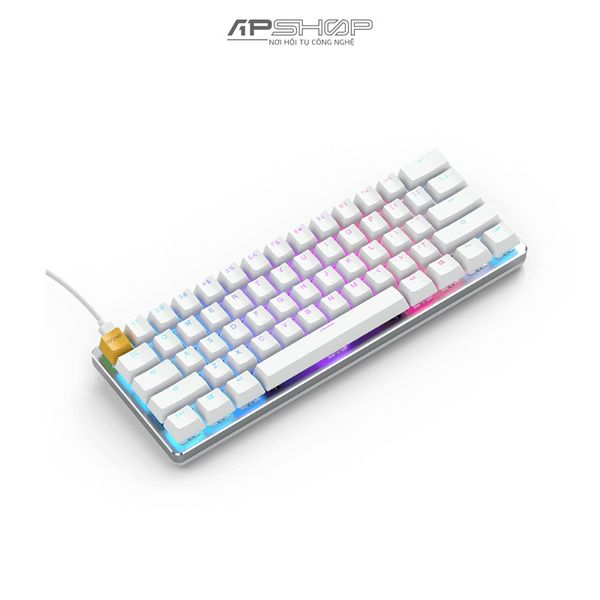 Bàn phím Glorious GMMK RGB Compact White Hotswap | Chính hãng