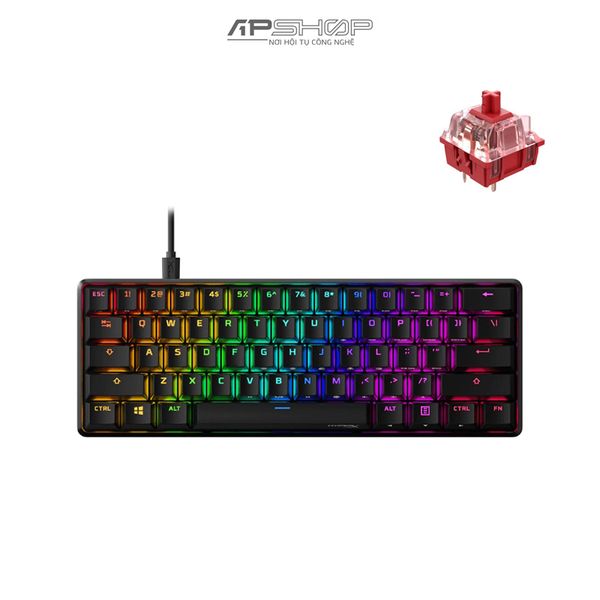 Bàn phím HyperX Alloy Origins 60 RGB | Chính hãng