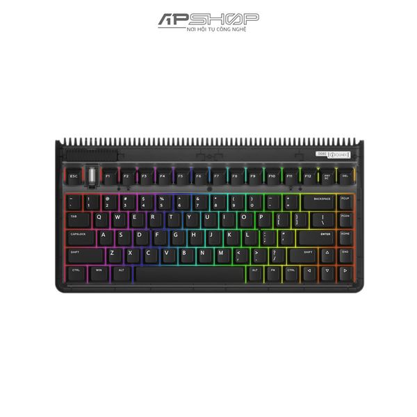 Bàn phím IQUNIX OG80 Dark Side Bluetooth / Wireless Hotswap RGB | Chính hãng