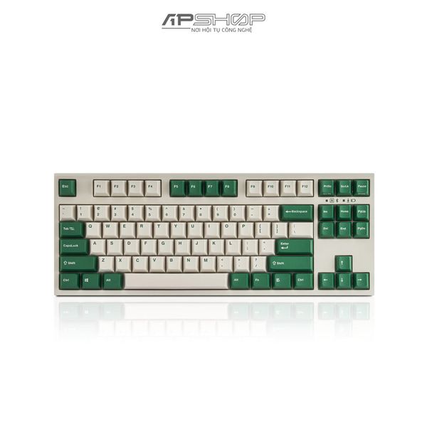 Bàn phím Leopold FC750R BT White Green Font Bluetooth | Chính hãng