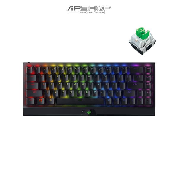 Bàn phím Razer Blackwidow V3 Mini HyperSpeed Wireless - Hàng chính hãng