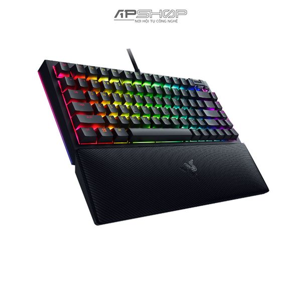 Bàn phím Razer Blackwidow V4 75% Hotswap Black | Chính hãng