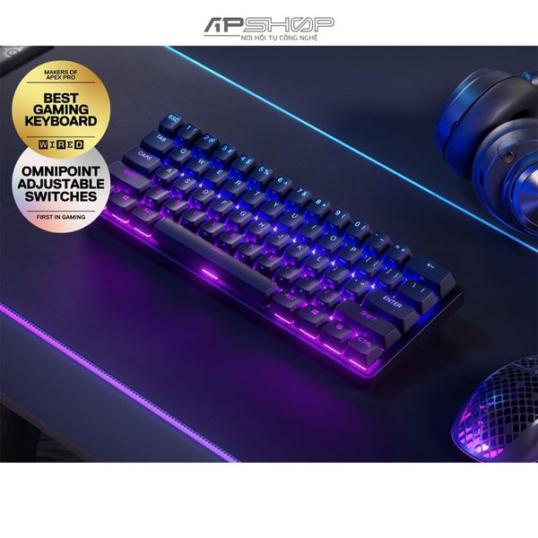 Bàn Phím Steelseries Apex Pro Mini Wireless | Chính hãng