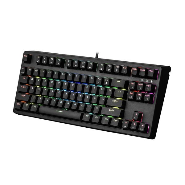 Bàn phím E-DRA EK387 RGB TKL