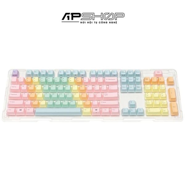 Bộ keycap Filco Macaron 104 phím - Chữ mặt trên