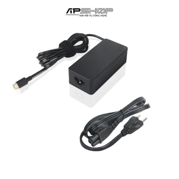 Bộ nguồn Laptop LENOVO 65W AC Power Adapter Charger | USB C | Dùng cho các hãng Laptop Dell/ Asus/ Acer/ HP/ MSI