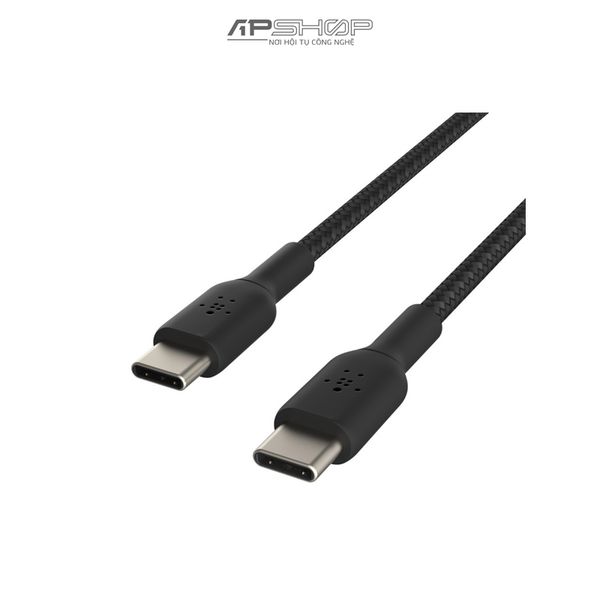 Cáp Belkin USB C to C |1m | Vỏ dù PVC | Công suất 60w, | Chính hãng