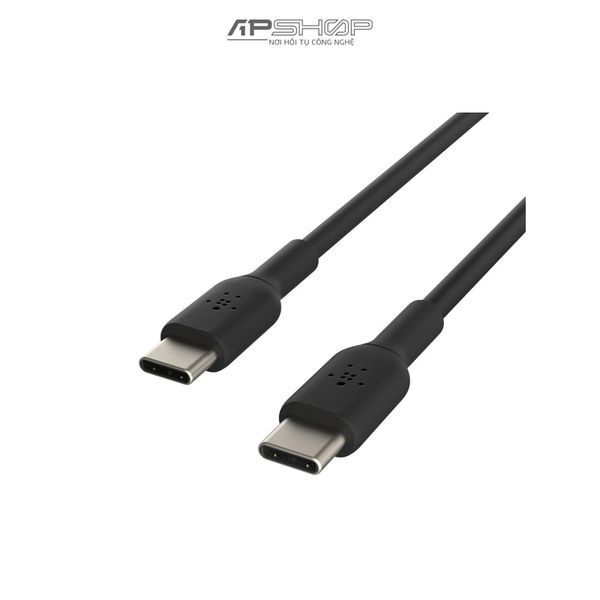 Cáp Belkin USB C to C | 2m | Vỏ nhựa PVC | Công suất 60w | Chính hãng