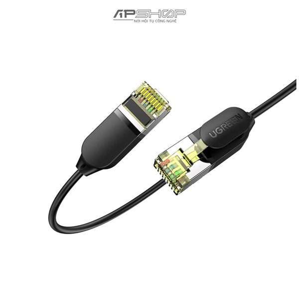 Cáp mạng Ugreen Cat 7 Shielded Round Fine Black | Chính hãng | Cho tiến hiệu ổn định | NW149