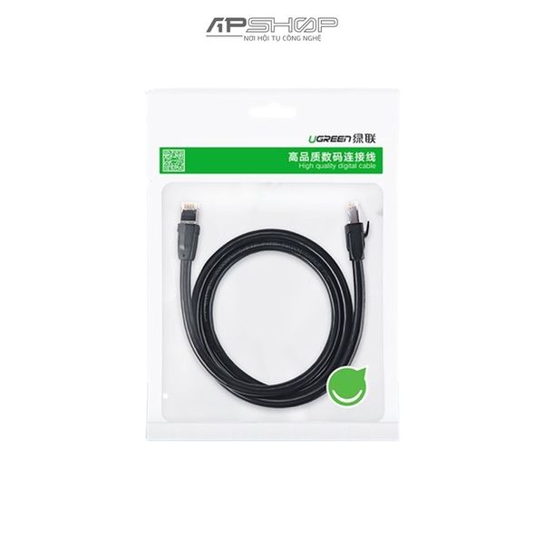 Cáp mạng Ugreen Pure Copper Patch Cord Black | Chính hãng | Cho tiến hiệu ổn định | NW121