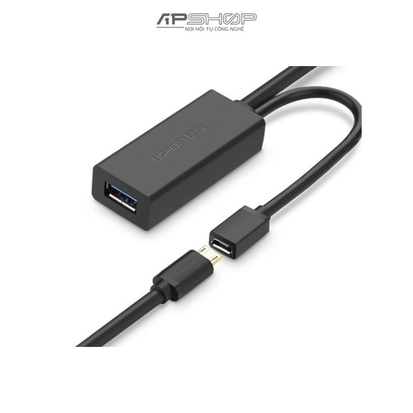 Cáp Ugreen USB 3.0 Nối Dài - Có nguồn phụ