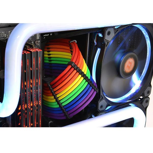 Cáp Nguồn Mở Rộng Thermaltake TtMod Sleeve Cable Rainbow