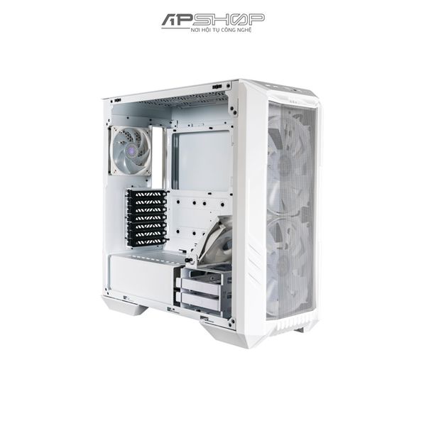 Case Cooler Master MasterCase HAF 500 White | Chính hãng