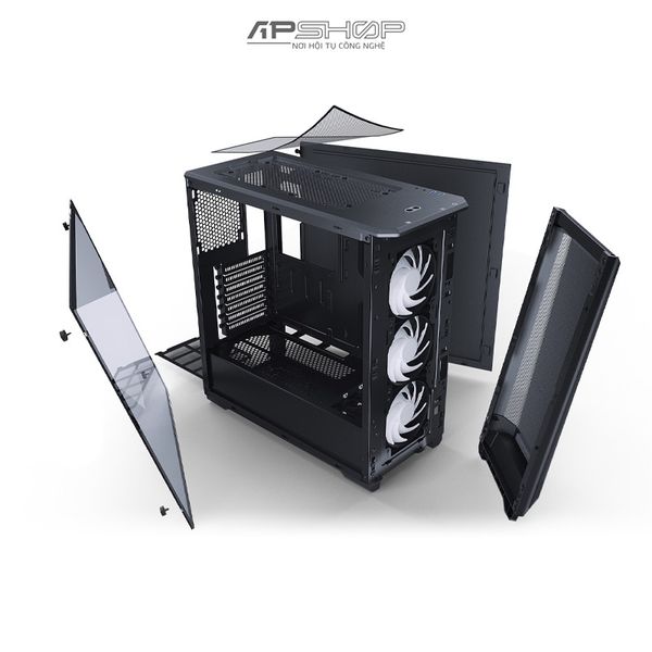 Case Phanteks Eclipse P400A - Black - Digital RGB Fan