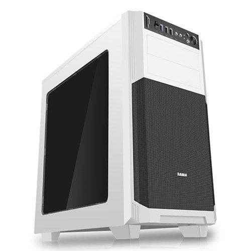 CASE SAMA BARON NASHOR WHITE (mainboard M-ATX