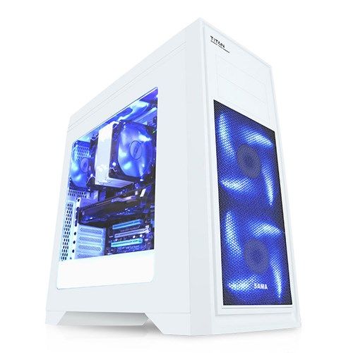 CASE SAMA TITAN WHITE - Ultimate PC Case