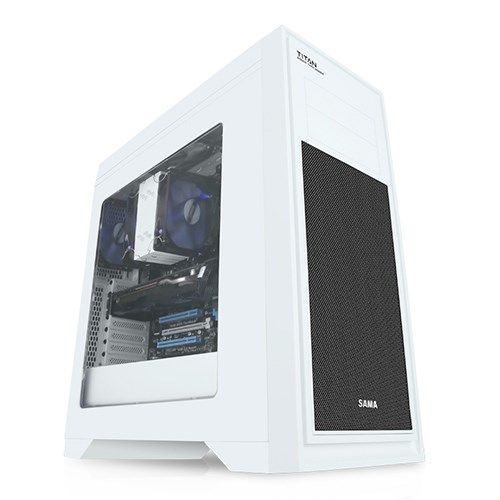 CASE SAMA TITAN WHITE - Ultimate PC Case