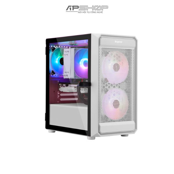 Case Segotep ARTIST 2F RGB White | Chính hãng