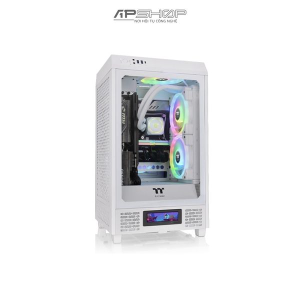 Case Thermaltake TOWER 200 TG Snow