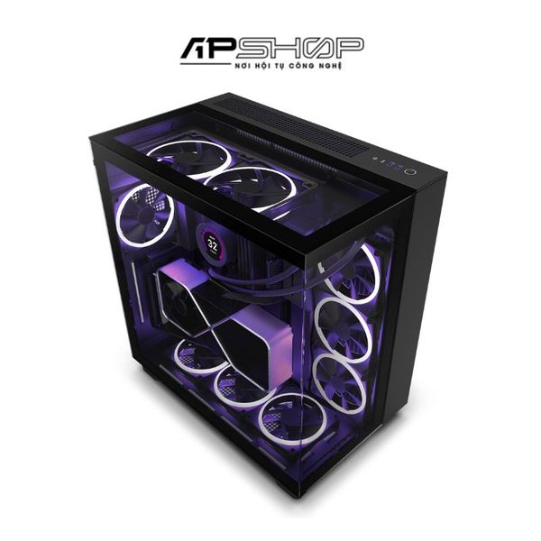 Case NZXT H9 Elite Mid Tower Black | Chính hãng