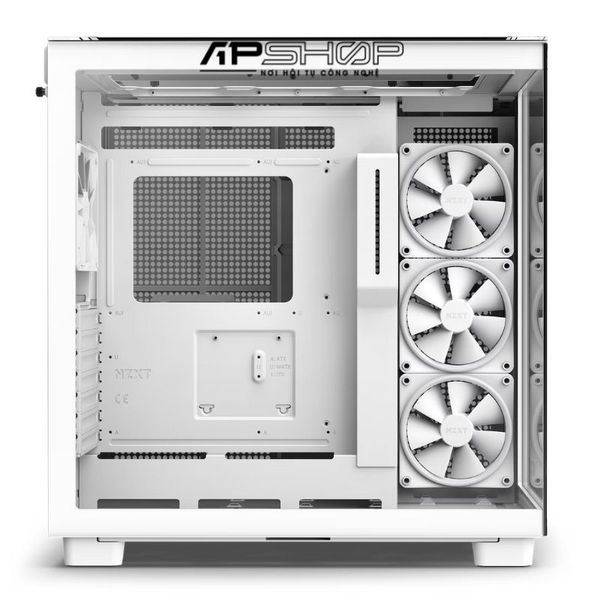 Case NZXT H9 Elite Mid Tower White | Chính hãng