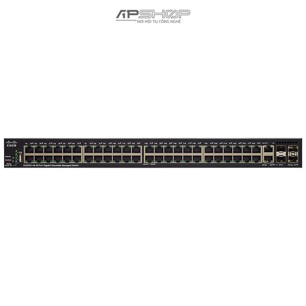 Switch Cisco SG350X 48Port Gigabit Stackable Managed Switch - Hàng chính hãng