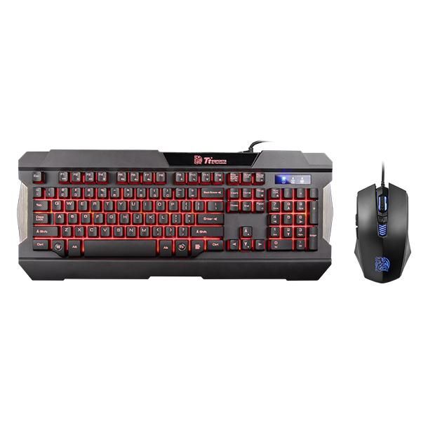 Bàn phím Tt Esports Commander Multilight Combo