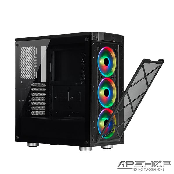 Corsair iCUE 465X RGB Mid Tower ATX Black