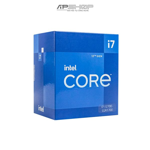 CPU Intel Core I7 12700 Gen 12 | Chính hãng