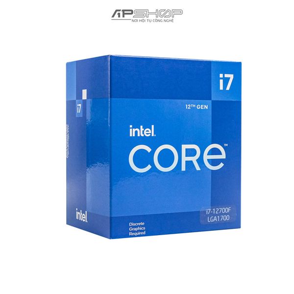 CPU Intel Core I7 12700F Gen 12 | Chính hãng