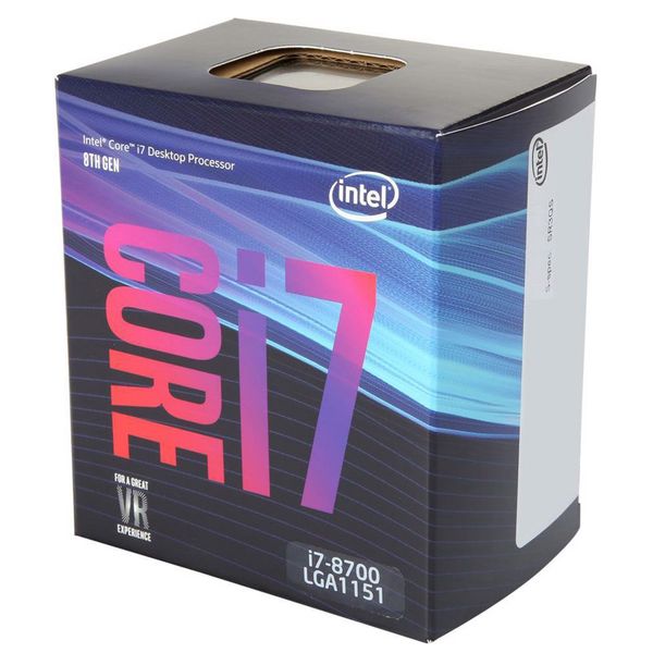 CPU Intel Core i7 8700