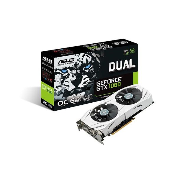 ASUS Dual GTX 1060 O6G