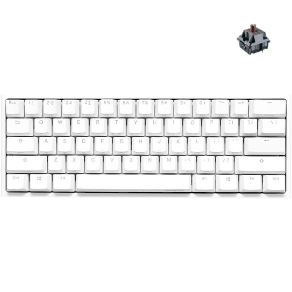 Bàn Phím Ducky One 2 Mini RGB Pure White