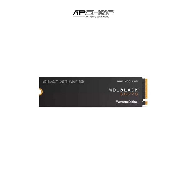 SSD Western Digital WD Black SN770 M.2 NVMe PCIe Gen 4x4 250GB | Chính hãng