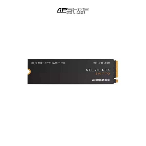 SSD Western Digital WD Black SN770 M.2 NVMe PCIe Gen 4x4 500GB | Chính hãng