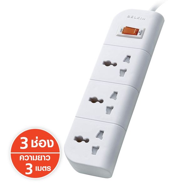 Ổ cắm điện Belkin 3 lỗ 1.8M (CEW $1,000)