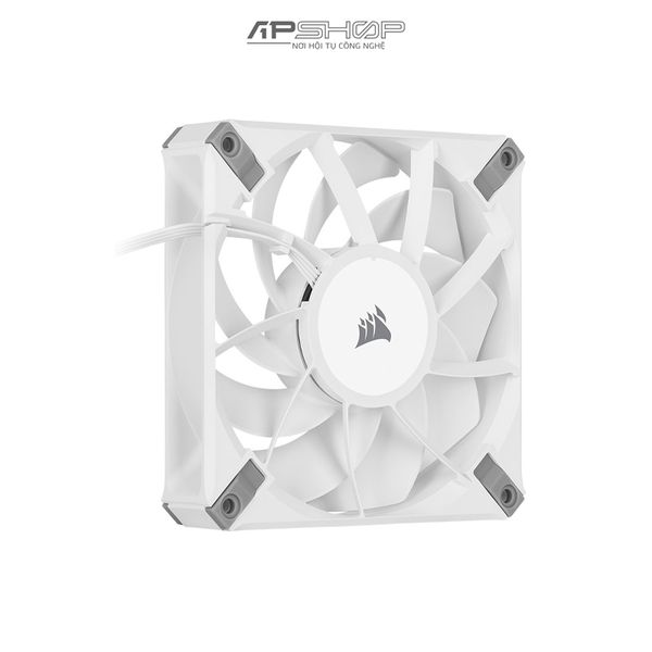 Fan Corsair AF120 Eilte White High-Performance 120mm | Chính hãng