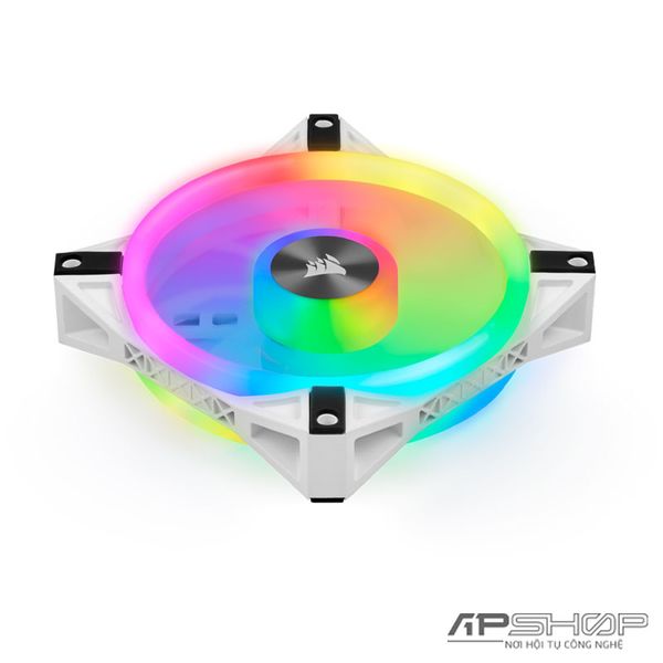 Fan Corsair iCUE QL120 RGB - Kit 3 Fan White